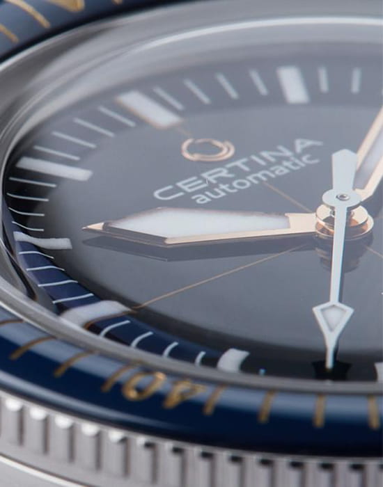 Certina Certina DS PH200M C036.407.18.040.00 мужские часы синий циферблат на запястье